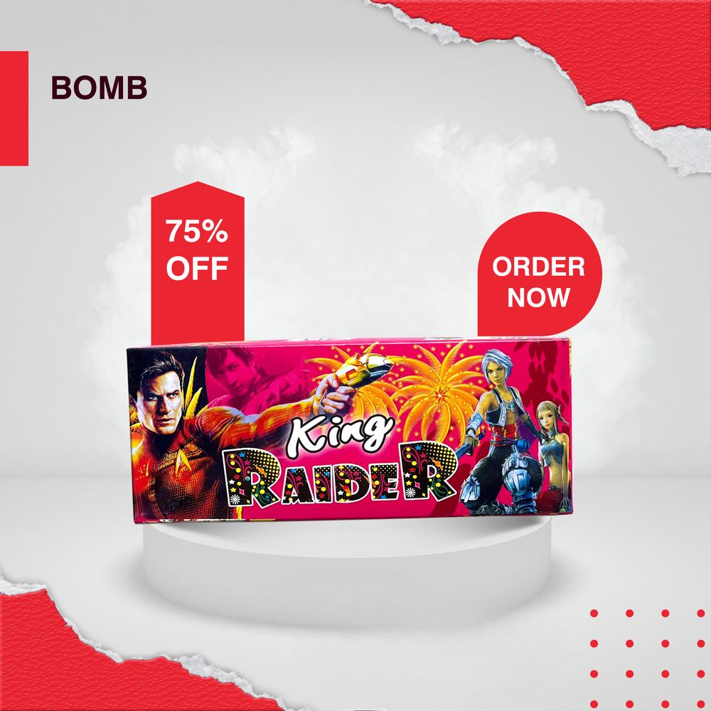 KING RIDER BIG BOMB 10 PCS..